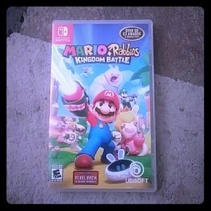 Nintendo switch. Mario+Rabbids kingdom battle.